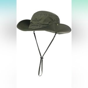 Oversize L/XL Wide Brim Waterproof UPF 50+ Bucket Sun Summer Travel Fishing